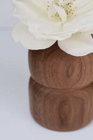 Double Wood Bud Vase - BIG PICTURE
