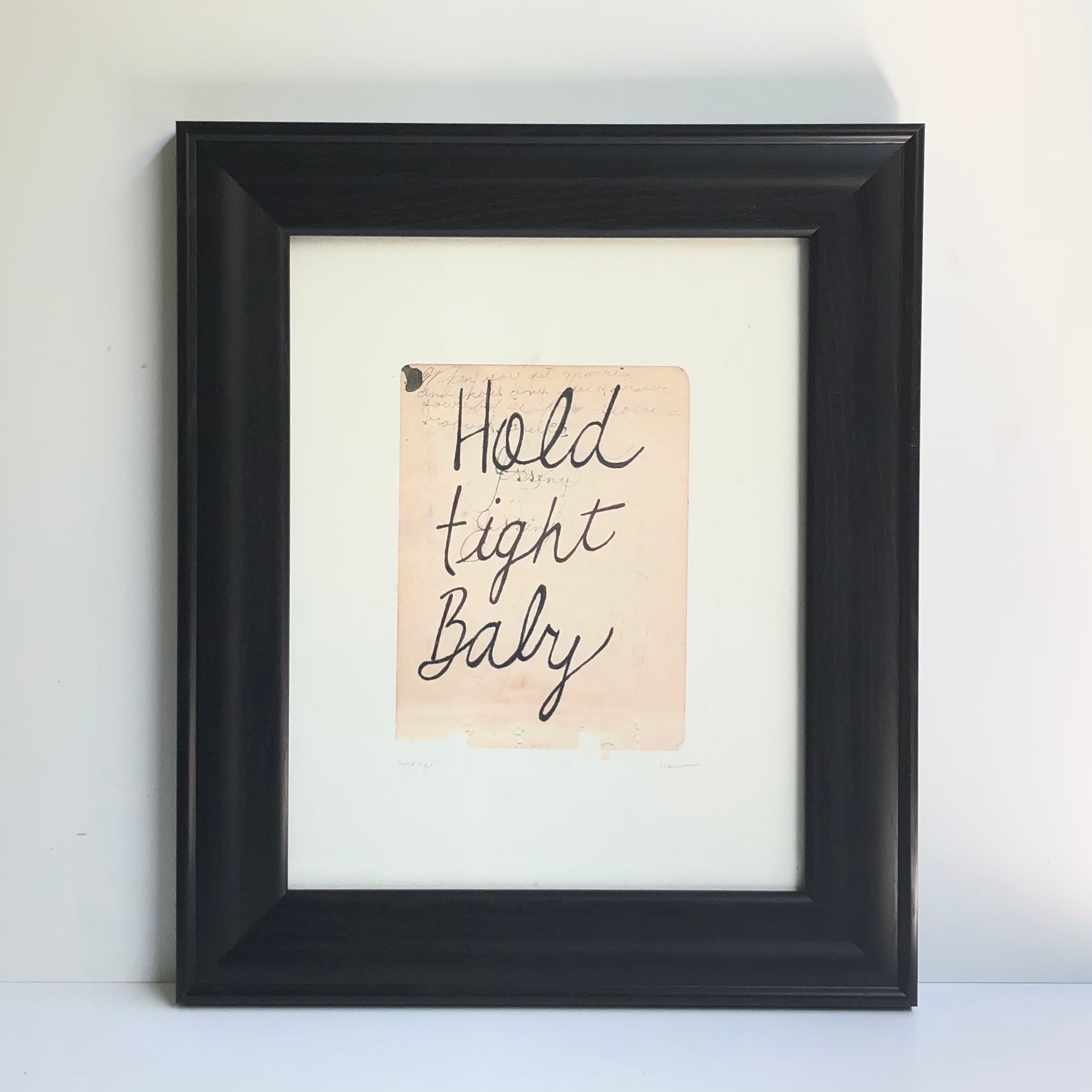 Hold Tight Art Print - BIG PICTURE